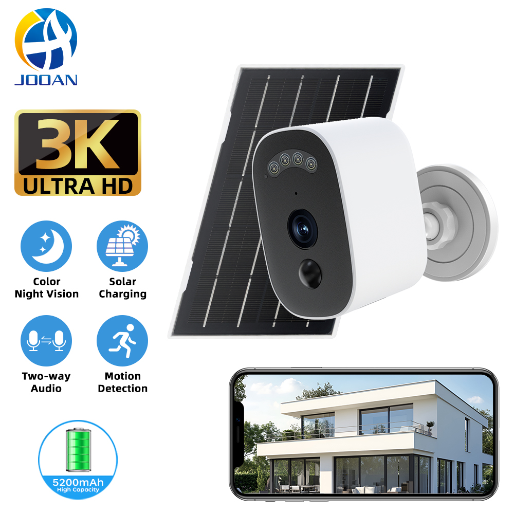 Home Security Prices - Jooan 3K HD Solar Security Camera