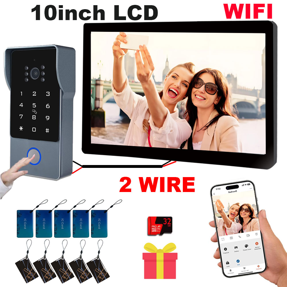 Home Security Cameras Uk - Tuya Wifi Smart Home Video Door