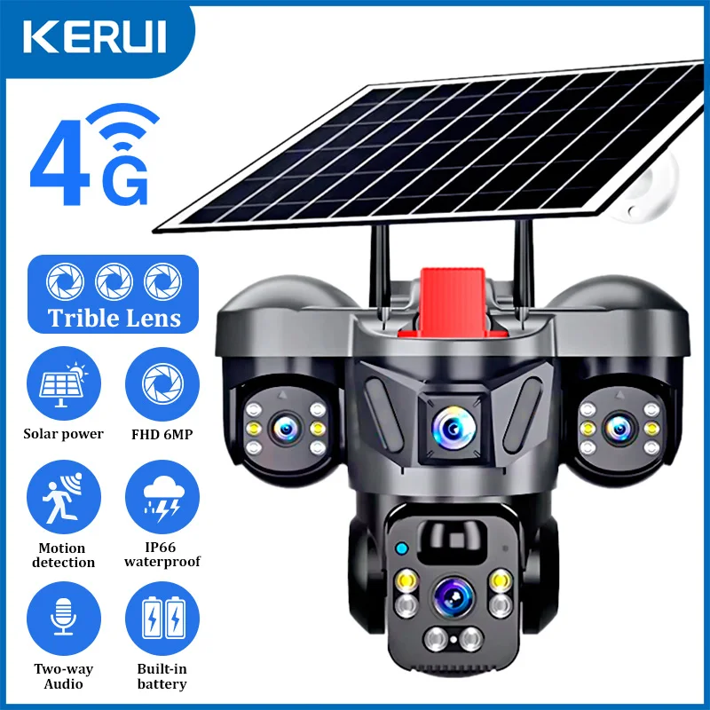 Home Security Prices - KERUI V380 Pro Outdoor PTZ 6MP