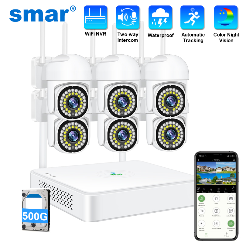 Home Security Prices - Smar 3MP Wireless CCTV Security Camera