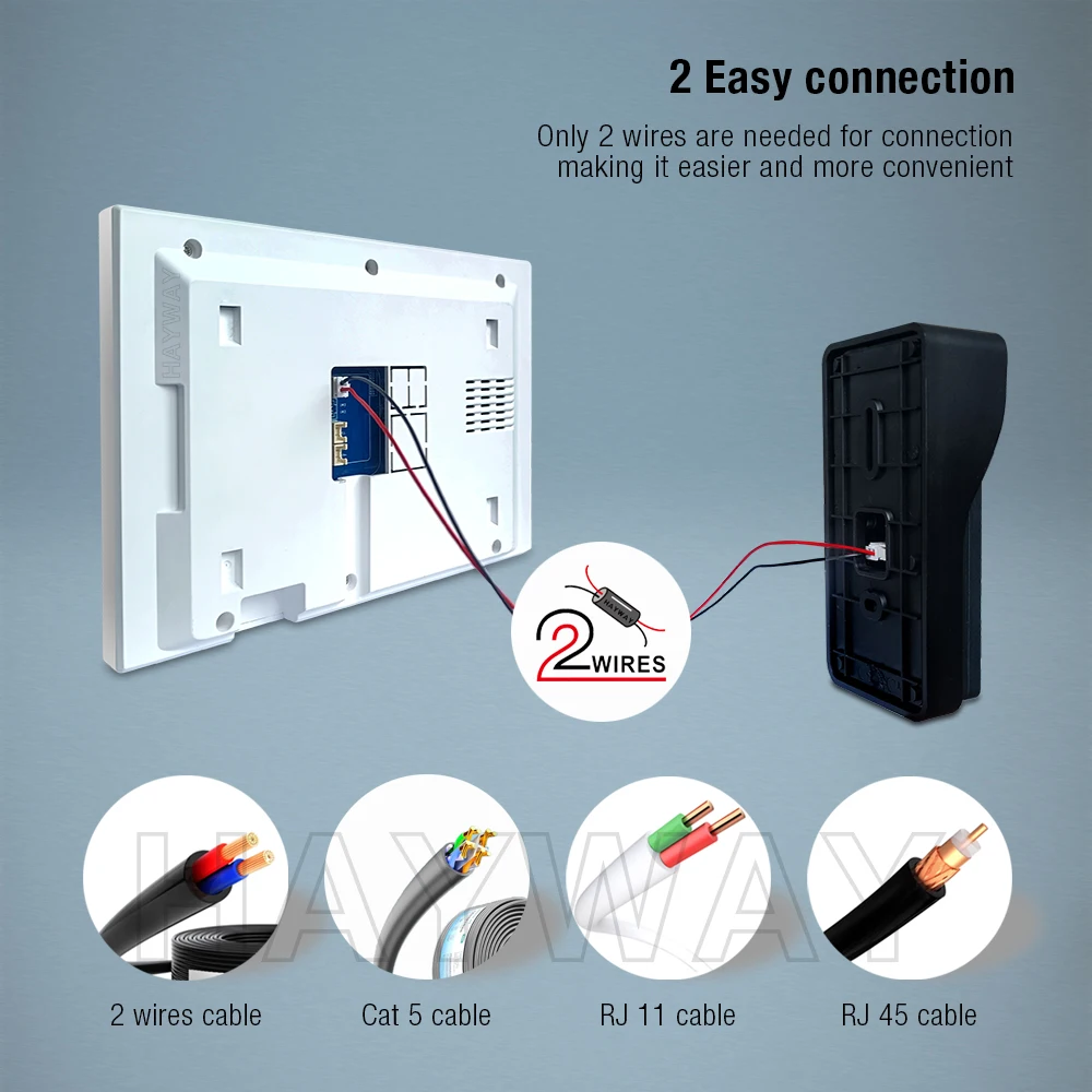 2 Wires Smart Home Tuya Wifi 1 - Home Security Cameras Uk recension och pris