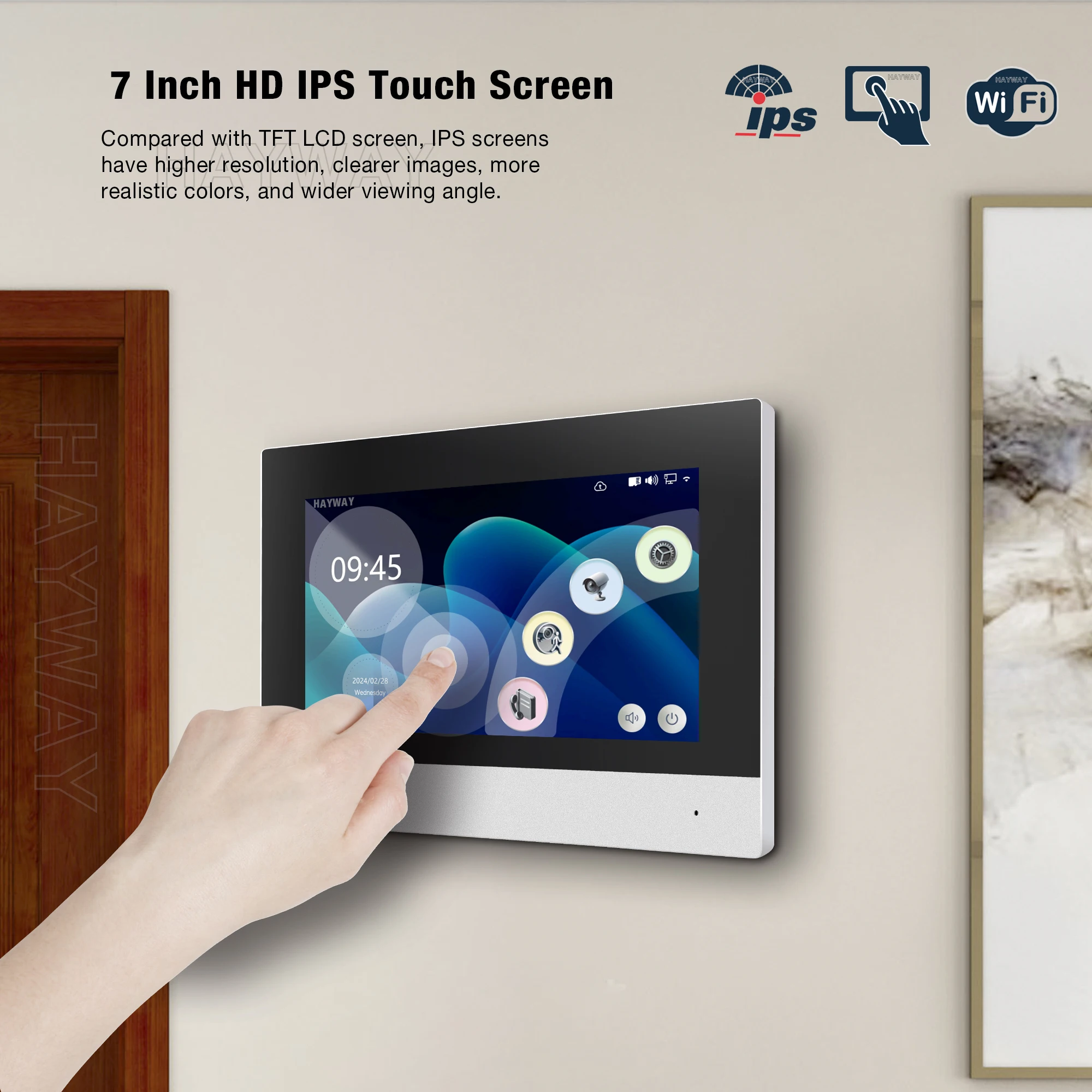 2 Wires Smart Home Tuya Wifi 1 - Home Security Cameras Uk recension och pris