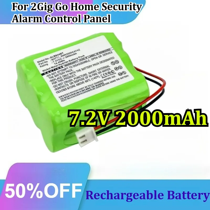 for 2Gig Go Home Security Alar - Home Security Battery Replacement recension och pris