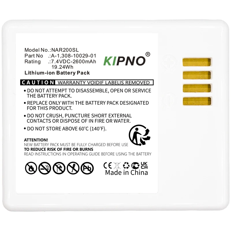 KIPNO Replacement Battery A-1  - Home Security Battery Replacement recension och pris