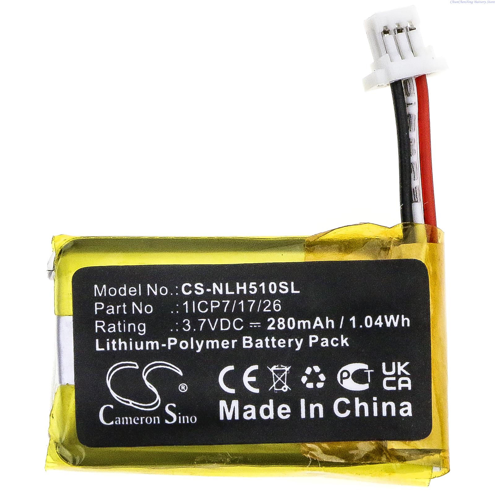 3.7V 280mAh Replacement Home S - Home Security Battery Replacement recension och pris