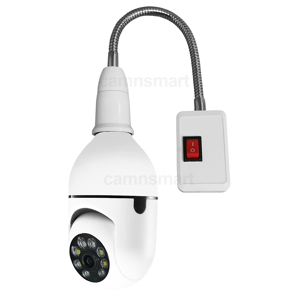 3MP Mini Camera Wifi E27 Bulb  - Home Security Cameras Uk recension och pris