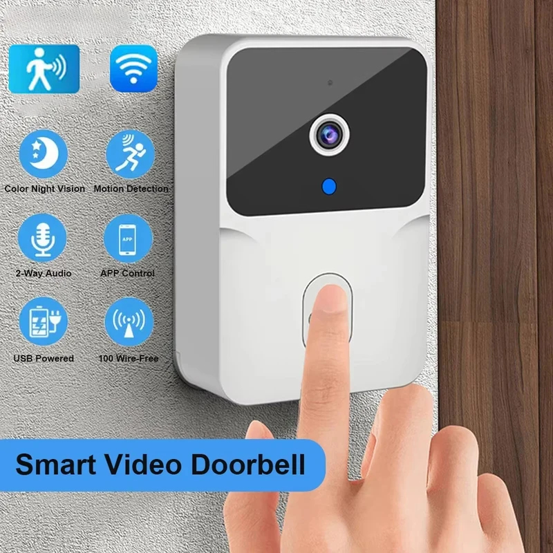 Smart Home WiFi Video Doorbell - Home Security Prices recension och pris