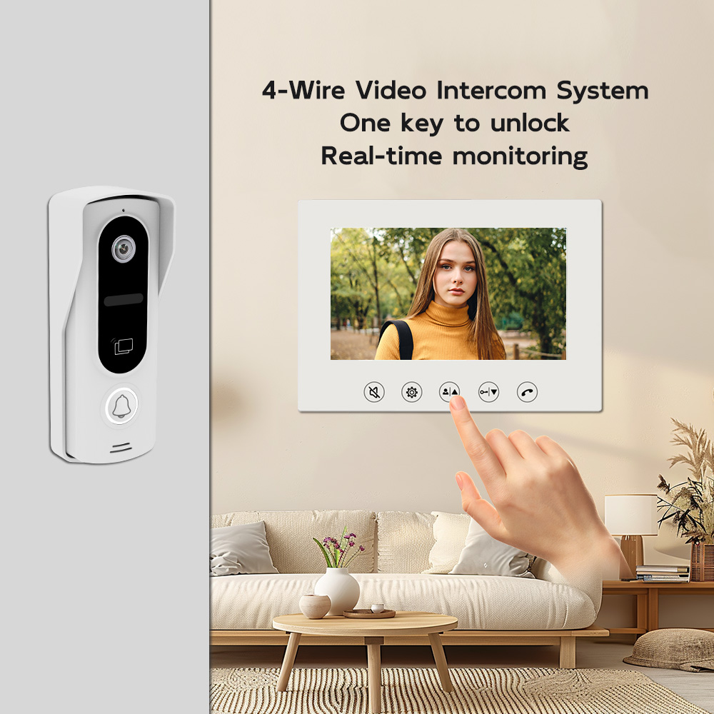 HD Video Intercom Doorbell Rai - Home Security Cameras Uk recension och pris