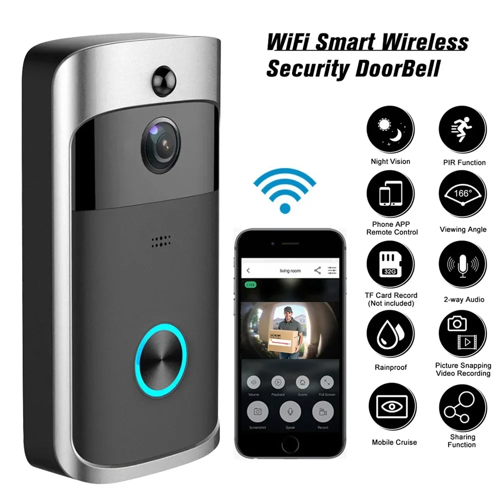 720P HD Smart Home Wireless WI - Home Security Prices recension och pris
