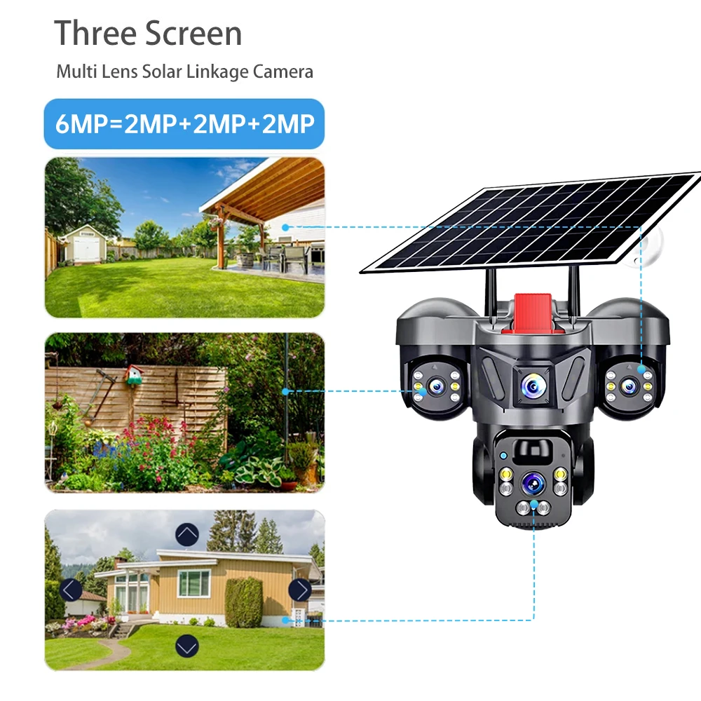 KERUI V380 Pro Outdoor PTZ 6MP - Home Security Prices recension och pris