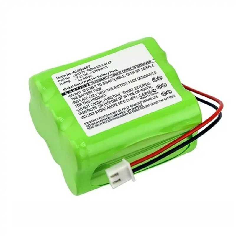 7.2V 2000mAh Ni-MH for 2Gig Go - Home Security Battery Replacement recension och pris