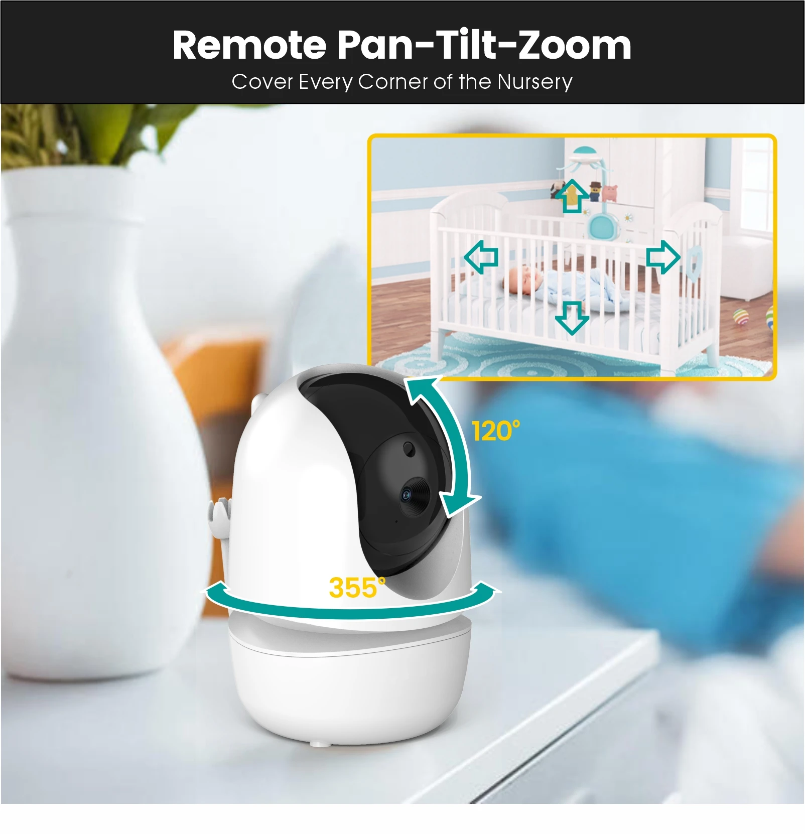 SM43A Baby Monitor Security Ni - Home Security Cameras Uk recension och pris