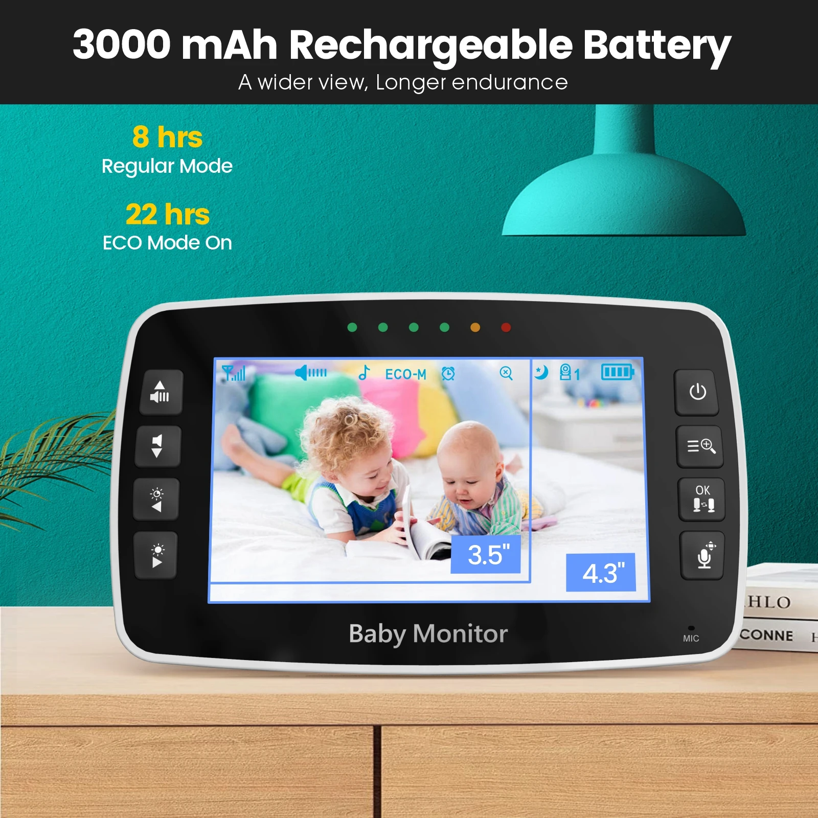 SM43A Baby Monitor Security Ni - Home Security Cameras Uk recension och pris