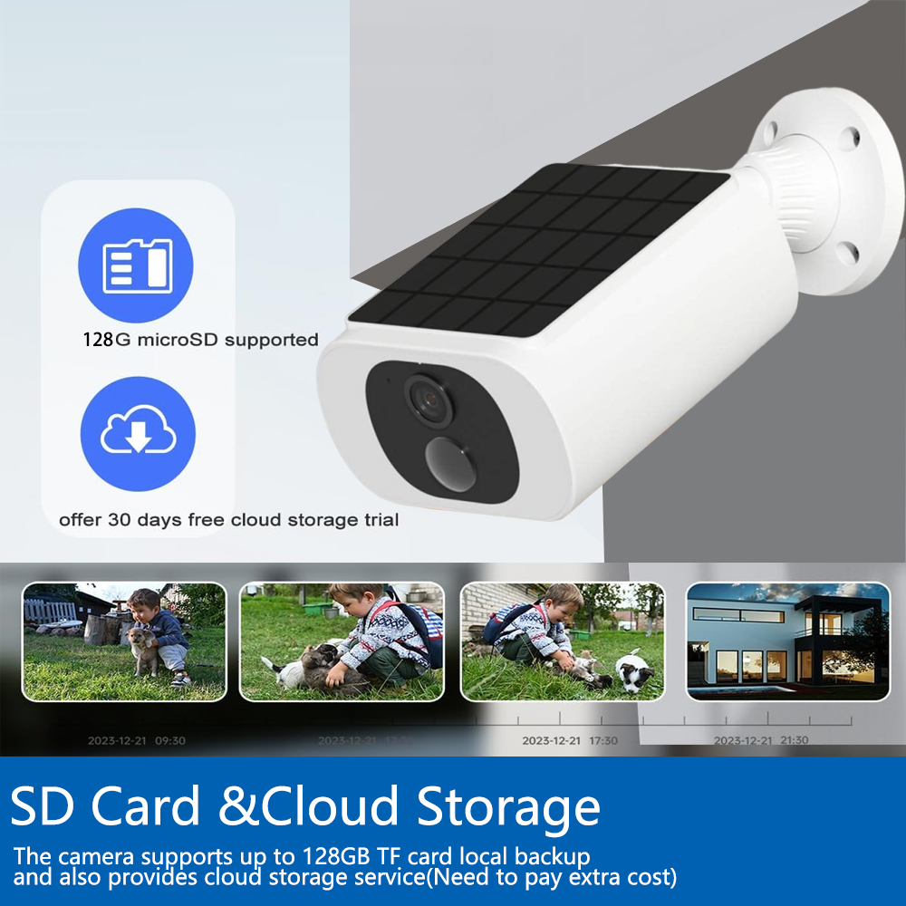 Tuya 5MP Solar Security Camera - Home Security Prices recension och pris