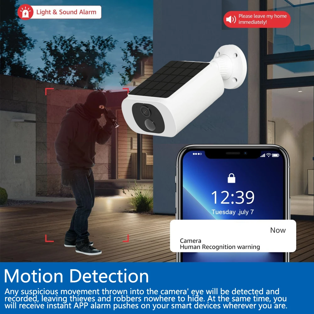 Tuya 5MP Solar Security Camera - Home Security Prices recension och pris