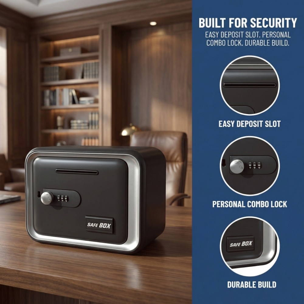 Home Use Password Lock Piggy B - Home Security Packages recension och pris